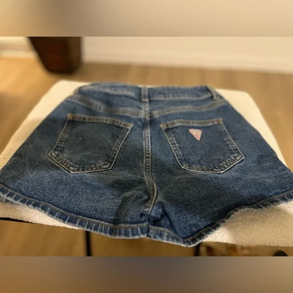 Guess Classic Blue Jean Shorts - Picture 2 of 5